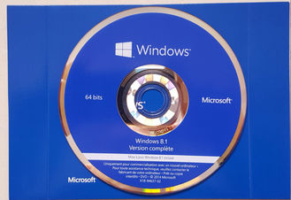ภาษาฝรั่งเศส Microsoft Windows Softwares 8.1 Pro OEM Full Pack 64/32 Bit
