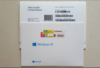 Microsoft Windows 10 Professional 32 บิตเวอร์ชันเต็ม 64Bit Intl 1 Pk DSP OEI DVD
