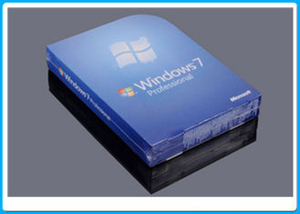 เวอร์ชันเต็ม 32 บิต x 64 บิตแบบมืออาชีพ Windows 7 Pro Retail Box