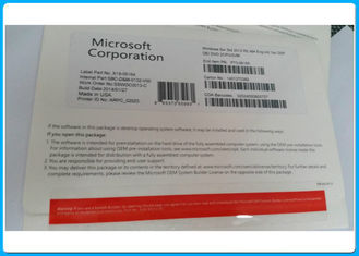 Microsoft Windows Server 2012 มาตรฐานกล่องขายปลีก DVD สำหรับ sever2012 r2 COA 2 CALS OEM pack