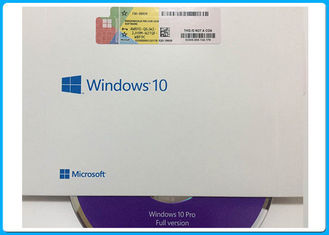 รหัสคีย์ผลิตภัณฑ์ 32 บิต 64 บิต Windows 10 Professional คีย์ DVD Pack