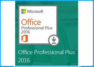 เวอร์ชั่นภาษาอังกฤษ Microsoft Office 2016 Professional Plus พร้อมด้วย 32 &amp;amp; 64 BIT พอร์ต USB