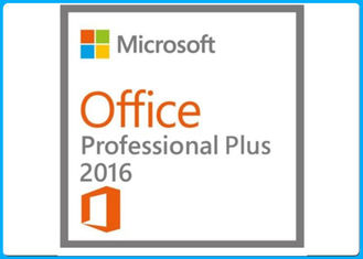 เวอร์ชั่นภาษาอังกฤษ Microsoft Office 2016 Professional Plus พร้อมด้วย 32 &amp;amp; 64 BIT พอร์ต USB