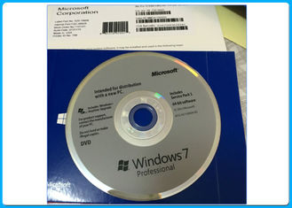 ต้นฉบับ Microsoft Windows 7 Professional Pro 64 Bit เวอร์ชันเต็มผนึกกล่อง OEM