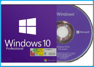 เวอร์ชั่นภาษาอังกฤษซอฟต์แวร์ Microsoft Windows 10 Pro การรับประกันอายุการใช้งาน 64 บิตของ Eniune อายุการใช้งาน