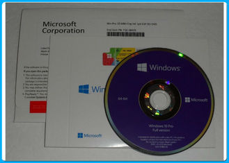 ฮาร์ดแวร์คอมพิวเตอร์ส่วนบุคคลของ Microsoft Windows 10 Pro Win10 Pro