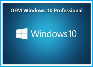ซอฟต์แวร์ Microsoft Windows 10 Pro ของแท้การเปิดใช้งาน 32bit 64bit DVD Online พร้อมการรับประกันตลอดอายุการใช้งาน