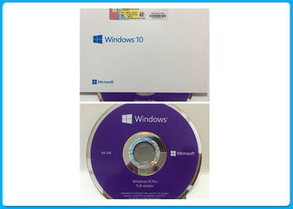 Professional Microsoft Windows 10 Pro ซอฟต์แวร์ OEM Coer Sticker การเปิดใช้งานออนไลน์ 32bit 64bit