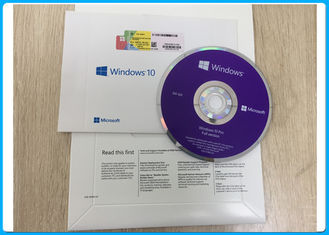 Win10 ซอฟต์แวร์ Microsoft Windows 10 Pro 64 บิต OEM Pack, รหัสผลิตภัณฑ์ของ Windows 10
