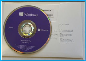 ของแท้ Microsoft Windows 10 pro 32 x 64 บิตดีวีดี Microsoft Windows ซอฟต์แวร์