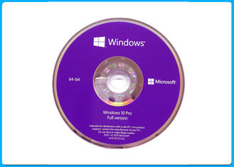 คอมพิวเตอร์ Windows 10 Professional Oem Coa สติกเกอร์ + 64BIT DVD OEM Box