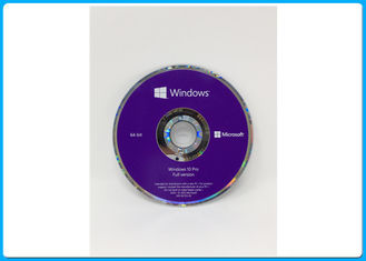Oem เวอร์ชันเต็ม 32 บิต / 64 บิตซอฟต์แวร์ Microsoft Windows 10 Pro พร้อมสิทธิการใช้งานของแท้