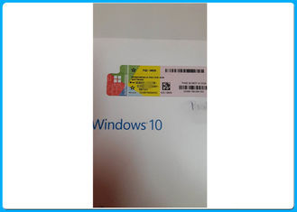 Microsoft Windows 10 Pro สติกเกอร์ซอฟต์แวร์ที่มีรอยขีดข่วน OEM Windows Ten Product Key