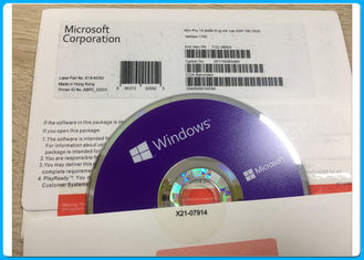 32/64 BIT DVD Windows 10 Pro Pack, รุ่น Microsoft Windows 10 หน้าแรก 64 บิต OEM 1709