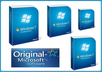 ต้นฉบับ Windows 7 Pro Retail Box Windows 7 คืนค่าซอฟต์แวร์ดีวีดีซ่อมแซม