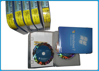 Windows 7 Pro Retail Box Windows 7 Professional DVD Retail ปิดผนึก 32 บิตและ 64 บิต