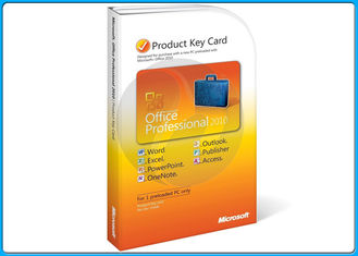 เวอร์ชันเต็ม Microsoft Office 2010 Professional Retail Box ซอฟต์แวร์สำนักงาน