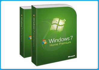 ของแท้ Windows 7 Pro ค้าปลีกกล่อง windows 7 บ้านพรีเมี่ยม 32 บิต x 64 บิต Retailbox