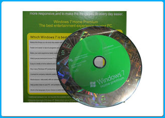 ของแท้ Windows 7 Pro ค้าปลีกกล่อง windows 7 บ้านพรีเมี่ยม 32 บิต x 64 บิต Retailbox