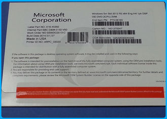 Windows Server 2012 มาตรฐาน 64 บิต DVD + Lizenzkey IBM OEM