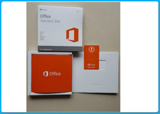 สำนักงาน Microsoft Office 2016 มาตรฐานการขายปลีกดีวีดีแบบปากต่อปาก Office 2016 Plus Key Activation Online