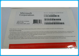 32 บิต 64 บิต Microsoft Windows 8.1 pro pack DVD สำหรับ Windows ซอฟต์แวร์ oem Package
