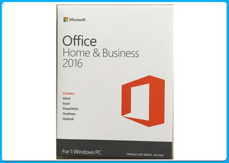 กล่องขายปลีก Microsoft Office 2016 Pro Retail รุ่น / หน้าต่างระบบปฏิบัติการเปิดใช้งานออนไลน์