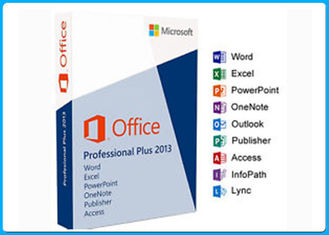 Microsoft Office 2013 Professional Plus ดีวีดีเวอร์ชันขายปลีก 32bit 64bit