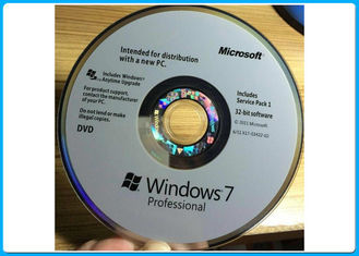 แบรนด์ใหม่ Windows 7 Pro Retail Box ของแท้ Windows 7 Professional DVD OEM Pack
