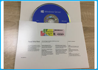 ซอฟต์แวร์ Microsoft Windows Softwares Server 2016 Standard 64bit DVD ที่มี User CAL 5 เครื่องและ Core Pack 16 คอร์