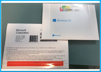 Microsoft Windows 10 Pro Pack ซอฟต์แวร์ Microsoft Windows 10 Pro OEM รหัสคีย์ 32 บิต / 64 บิตการเปิดใช้งาน 100% ของแท้