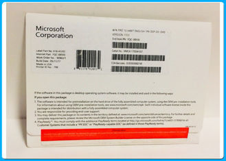 Professional Genuine Microsoft Windows 10 Pro Oem 64 บิตดีวีดีรุ่น 1703
