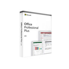 คีย์ใบอนุญาตการเปิดใช้งานออนไลน์ของ Microsoft Office 2019 Professional Plus แพ็คเกจเต็มรูปแบบ กล่องขายปลีก usb หลายภาษา