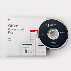 คีย์ใบอนุญาตการเปิดใช้งานออนไลน์ของ Microsoft Office 2019 Professional Plus แพ็คเกจเต็มรูปแบบ กล่องขายปลีก usb หลายภาษา