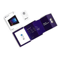 32GB 1GHz Windows 10 Professional กล่องขายปลีกคีย์ Coa ชนะ 10 กล่องขายปลีก