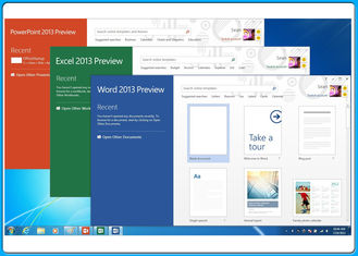 ขายปลีกเวอร์ชันเต็มต้นฉบับของไอร์แลนด์ซอฟท์แวร์ Microsoft Office 2013 Professional