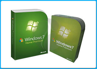 32bit x 64 บิตของแท้ Windows 7 บ้านพรีเมี่ยมกล่องขายปลีกเดิม Fpp Keys