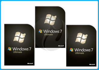DVD 32 บิต / 64 บิต Windows 7 Pro Retail Box โปรแกรม Windows 7 OEM