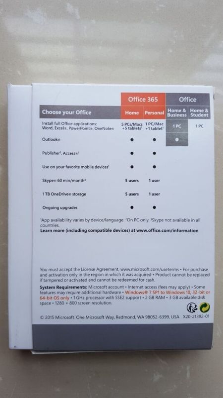 การติดตั้ง USB Microsoft Office 2016 Pro Retailpack ของแท้คีย์